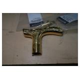 Brass Cane Hardware/Handle Kits Brass Cane Hardware/Handle Kits