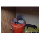 Assorted Hardware - Caulk Guns, Tool Bag, Power Tools Assorted Hardware - Caulk Guns, Tool Bag, Power Tools