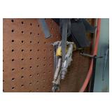 Assorted Saw Blades and Air Hose Assorted Saw Blades and Air Hose