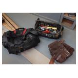 Tool Belt and Bags with Assorted Tools Tool Belt and Bags with Assorted Tools