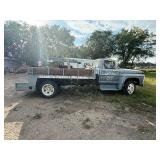 1969 Ford 500 Truck with 3500# Tiger Crane 1969 Ford 500 Truck with 3500# Tiger Crane