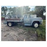 1969 Ford 500 Truck with 3500# Tiger Crane 1969 Ford 500 Truck with 3500# Tiger Crane