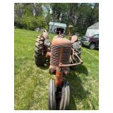 Case DC Tractor with Massey Harris Sickle Mower Case DC Tractor with Massey Harris Sickle Mower
