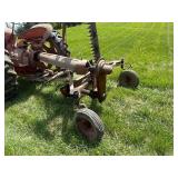 Case DC Tractor with Massey Harris Sickle Mower Case DC Tractor with Massey Harris Sickle Mower