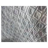Coffin Block/Hexagon Quilt Hand Stitched 75" X 94" Coffin Block/Hexagon Quilt Hand Stitched 75" X 94"