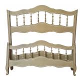 Vintage Pionite Olive Twin Headboard and Footboard Set with Rails Vintage Pionite Olive Twin Headboard and Footboard Set with Rails