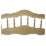 Vintage Pionite Olive Twin Headboard and Footboard Set with Rails Vintage Pionite Olive Twin Headboard and Footboard Set with Rails