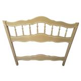 Vintage Pionite Olive Twin Headboard and Footboard Set with Rails Vintage Pionite Olive Twin Headboard and Footboard Set with Rails