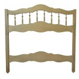 Vintage Pionite Olive Twin Headboard and Footboard Set with Rails Vintage Pionite Olive Twin Headboard and Footboard Set with Rails