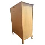 Vintage 5-Drawer Pionite Laminate French Provincial Dresser Vintage 5-Drawer Pionite Laminate French Provincial Dresser