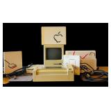 Vintage Apple Macintosh Computer Set with Monitor, Printer, Floppy Disks, Manuals, and Accessories Vintage Apple Macintosh Computer Set with Monitor, Printer, Floppy Disks, Manuals, and Accessories