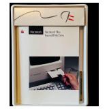 Vintage Apple Macintosh Computer Set with Monitor, Printer, Floppy Disks, Manuals, and Accessories Vintage Apple Macintosh Computer Set with Monitor, Printer, Floppy Disks, Manuals, and Accessories