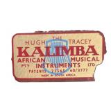 Vintage Mexican Maracas and Hugh Tracey Kalimba Set Vintage Mexican Maracas and Hugh Tracey Kalimba Set