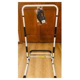 Adjustable Bed Assist Rail with Handle and Strap Adjustable Bed Assist Rail with Handle and Strap