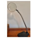 Vintage Editing Table with Light, Magnifier, and Carrying Case Vintage Editing Table with Light, Magnifier, and Carrying Case