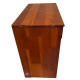 Vintage Wooden Desk with 3 Drawers and Filing Drawer Vintage Wooden Desk with 3 Drawers and Filing Drawer