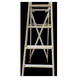 Vintage Wooden Decor Ladder 68 Inches Tall Vintage Wooden Decor Ladder 68 Inches Tall