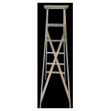 Vintage Wooden Decor Ladder 68 Inches Tall Vintage Wooden Decor Ladder 68 Inches Tall