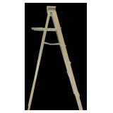 Vintage Wooden Decor Ladder 68 Inches Tall Vintage Wooden Decor Ladder 68 Inches Tall