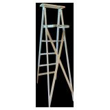 Vintage Wooden Decor Ladder 68 Inches Tall Vintage Wooden Decor Ladder 68 Inches Tall