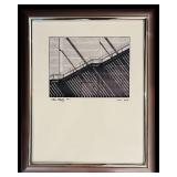 Set of 2 Framed John Olson Bridge Study Prints Set of 2 Framed John Olson Bridge Study Prints