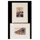 Set of Two Framed John Olson Art Prints Hacienda De Las Martiney Set of Two Framed John Olson Art Prints Hacienda De Las Martiney
