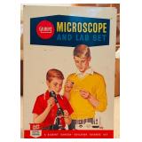 Vintage Gilbert Microscope and Lab Set with Original Box Vintage Gilbert Microscope and Lab Set with Original Box