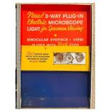 Vintage Gilbert Microscope and Lab Set with Original Box Vintage Gilbert Microscope and Lab Set with Original Box