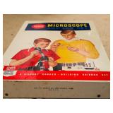 Vintage Gilbert Microscope and Lab Set with Original Box Vintage Gilbert Microscope and Lab Set with Original Box