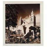 Framed Sepia San Felipe De Neri Albuquerque Limited Edition Print 1/12 Framed Sepia San Felipe De Neri Albuquerque Limited Edition Print 1/12