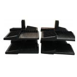 Pair of Vintage 1980s Rotating CD Carousel Towers, 12 Inch Each Pair of Vintage 1980s Rotating CD Carousel Towers, 12 Inch Each