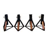 Set of 4 Petersen Automotive 11 Inch Floor Jack Stands Set of 4 Petersen Automotive 11 Inch Floor Jack Stands