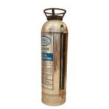Vintage Buffalo Soda-Acid Stainless Steel Fire Extinguisher, Model 17-5 Vintage Buffalo Soda-Acid Stainless Steel Fire Extinguisher, Model 17-5