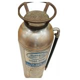 Vintage Buffalo Soda-Acid Stainless Steel Fire Extinguisher, Model 17-5 Vintage Buffalo Soda-Acid Stainless Steel Fire Extinguisher, Model 17-5