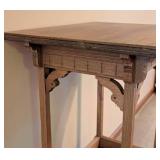 Eastlake Carved Wood Side Table Eastlake Carved Wood Side Table