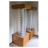 Pair of Repurposed Timex Watch Display Cases Pair of Repurposed Timex Watch Display Cases