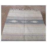 Ortega Navajo Woven Wool Accent Rug and Table Runner Ortega Navajo Woven Wool Accent Rug and Table Runner
