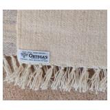 Ortega Navajo Woven Wool Accent Rug and Table Runner Ortega Navajo Woven Wool Accent Rug and Table Runner