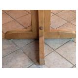 Round Blonde Wood Dining Table Round Blonde Wood Dining Table