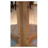 Round Blonde Wood Dining Table Round Blonde Wood Dining Table
