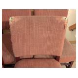 Vintage Upholstered Side Chair Set Vintage Upholstered Side Chair Set