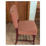 Vintage Upholstered Side Chair Set Vintage Upholstered Side Chair Set