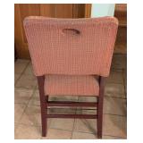 Vintage Upholstered Side Chair Set Vintage Upholstered Side Chair Set