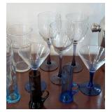 Assorted Barware and Glasses Assorted Barware and Glasses