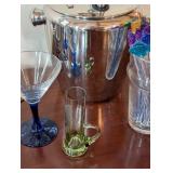 Assorted Barware and Glasses Assorted Barware and Glasses