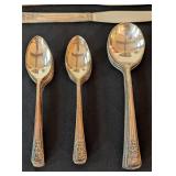 Vintage Silver Belle Silver Plated Flatware Set Vintage Silver Belle Silver Plated Flatware Set