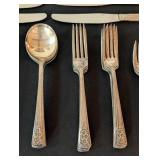 Vintage Silver Belle Silver Plated Flatware Set Vintage Silver Belle Silver Plated Flatware Set
