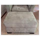 Grey Bauhaus Armchair and Ottoman Grey Bauhaus Armchair and Ottoman