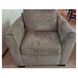 Grey Bauhaus Armchair and Ottoman Grey Bauhaus Armchair and Ottoman