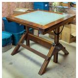 Hamilton Style Drafting Table Hamilton Style Drafting Table